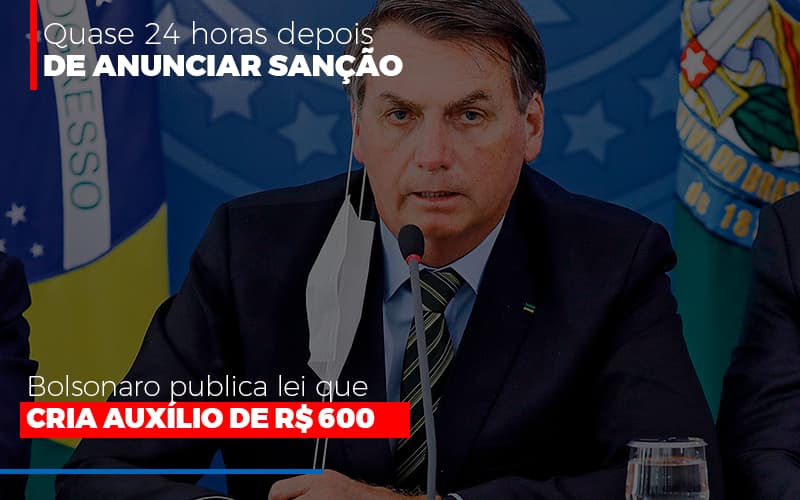 Bolsonaro Publica Lei Que Cria Auxilio Emergencial - Abrir Empresa Simples